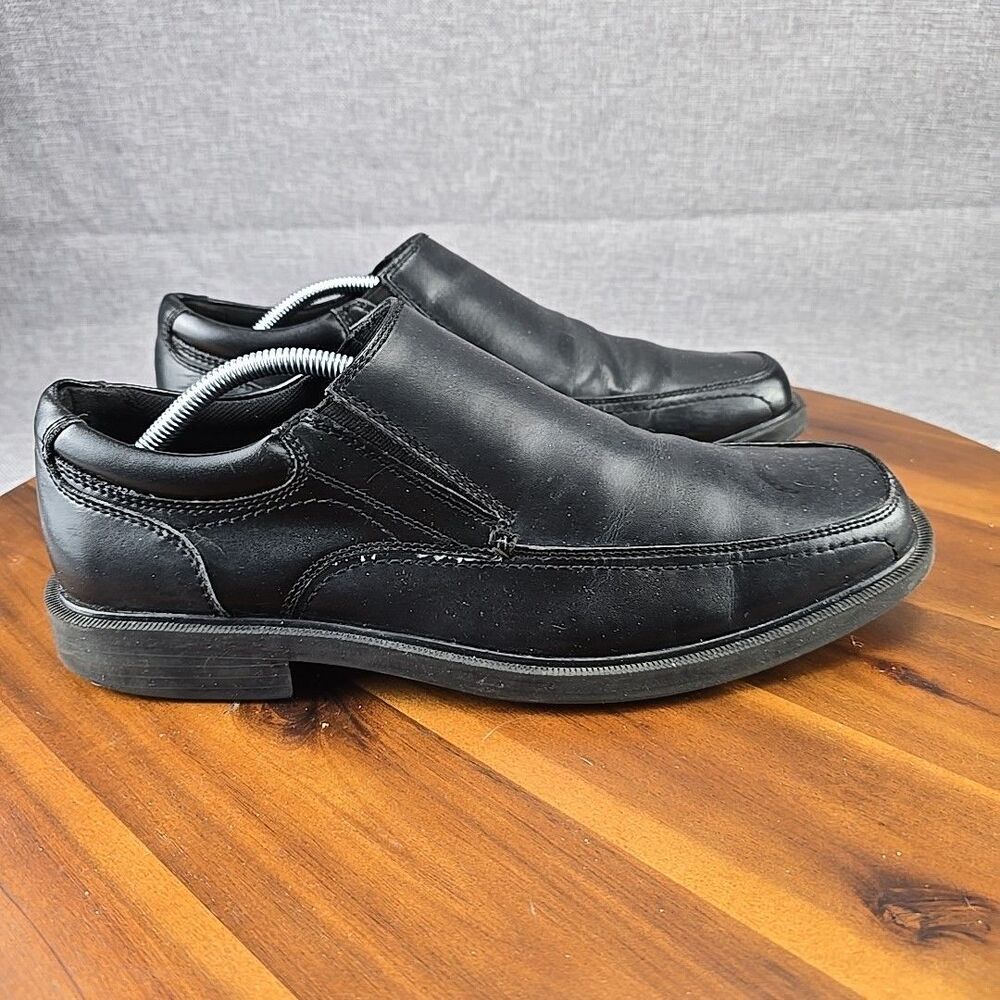 Dockers Edson 90-33524 Mens Black Wide Loafers & Slip Ons Casual Shoes Size 10.5